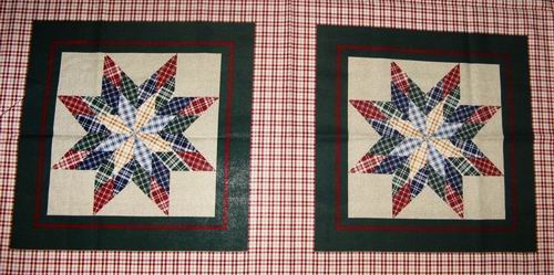 Country Star Quilt Fabric Panels